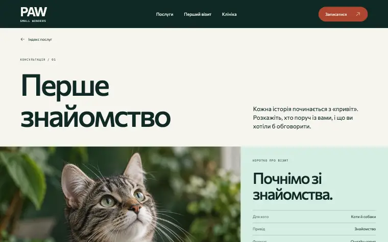 PAW · SMALL WONDERS — Первое знакомство